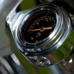 Oil gauge in a motorcycle