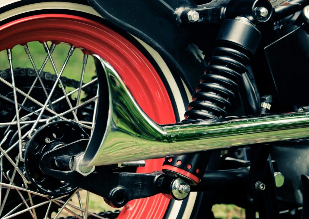Straight Pipe Motorcycle Exhaust