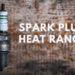 Spark plug image with text - heat range
