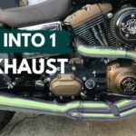 2 into 1 motorcycle exhaust