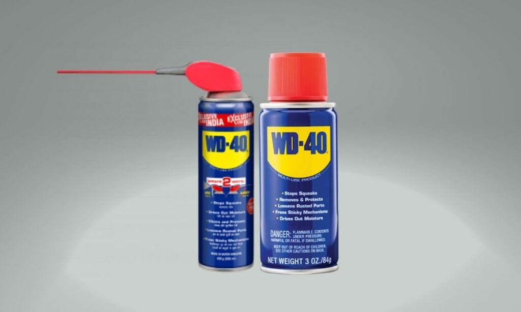 WD-40 sprays