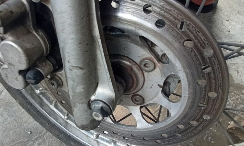 Motorcycle disc rotor