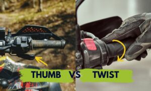 Thumb vs Twist throttle