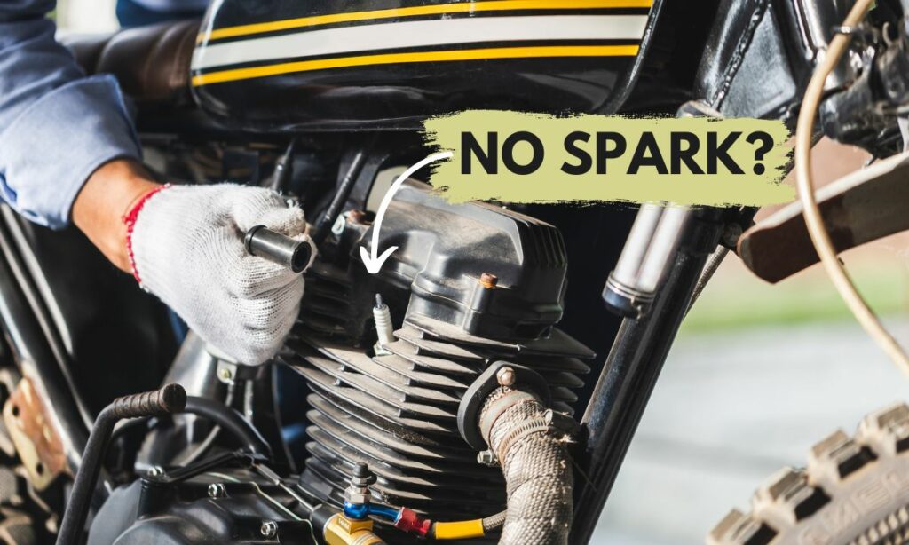 Motorcycle not sparking