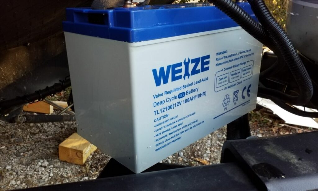 Gel battery - from Weize company