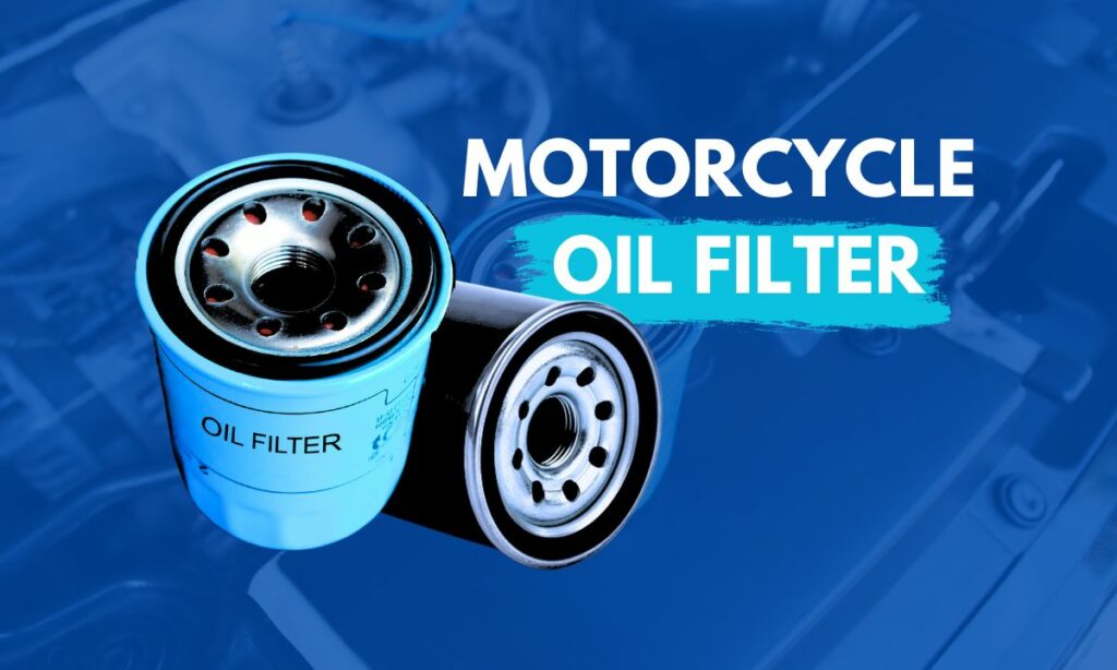 Motorcycle oil filter - thumbnail