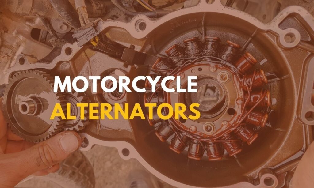 Motorcycle alternator - thumbnail