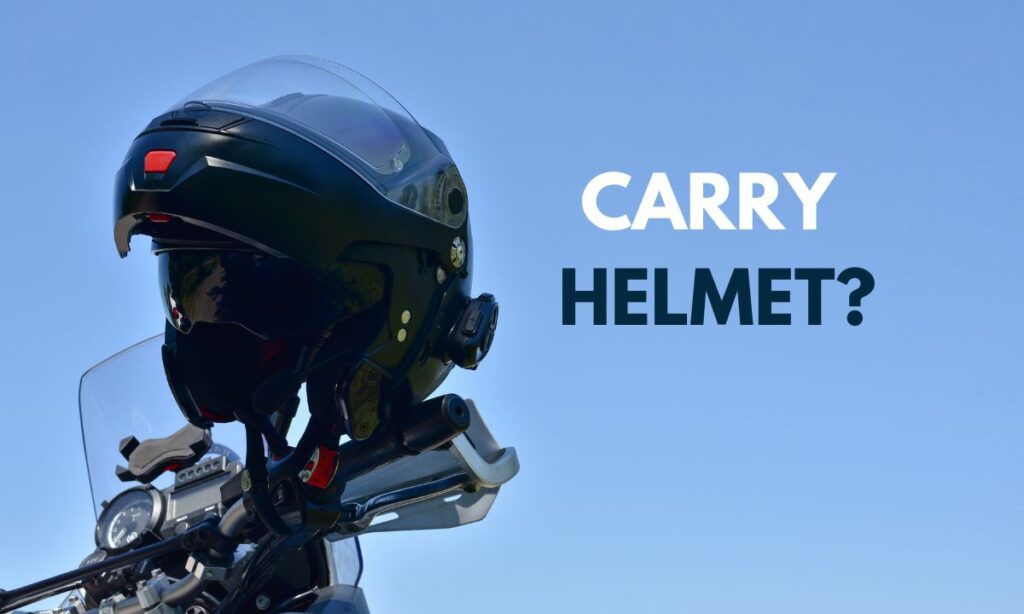 What to do with motorcycle helmet - thumbnail