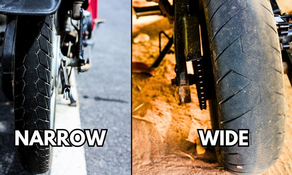 Narrow vs Wide tires - thumbnail